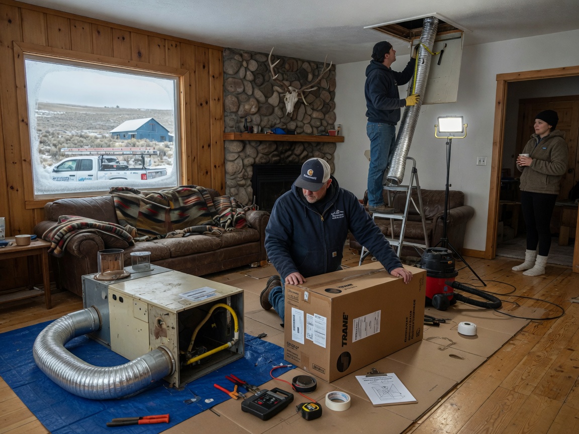 What To Expect During Heating Installation In Gunnison Homes